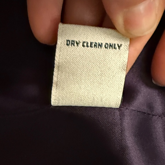 L.L. Bean Purple wool cashmere blend Blazer size 4R - Picture 12 of 12